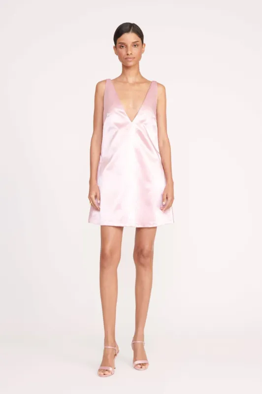 MINI TEAGAN DRESS | CHERRY BLOSSOM sold by STAUD