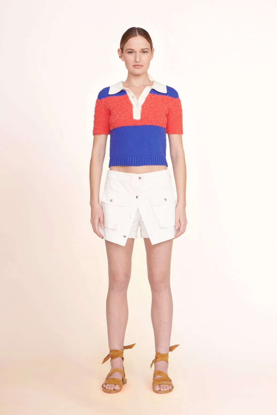 TAMARA SKORT | IVORY sold by STAUD