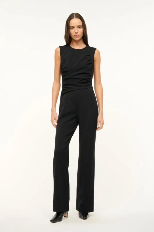 JAGGER JUMPSUIT | BLACK sold by STAUD
