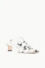 WALLY MULE | BLACK & WHITE HAIRCALF sold by STAUD