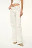 STAUD + WRANGLER THE LOOSE JEAN | WHITE sold by STAUD