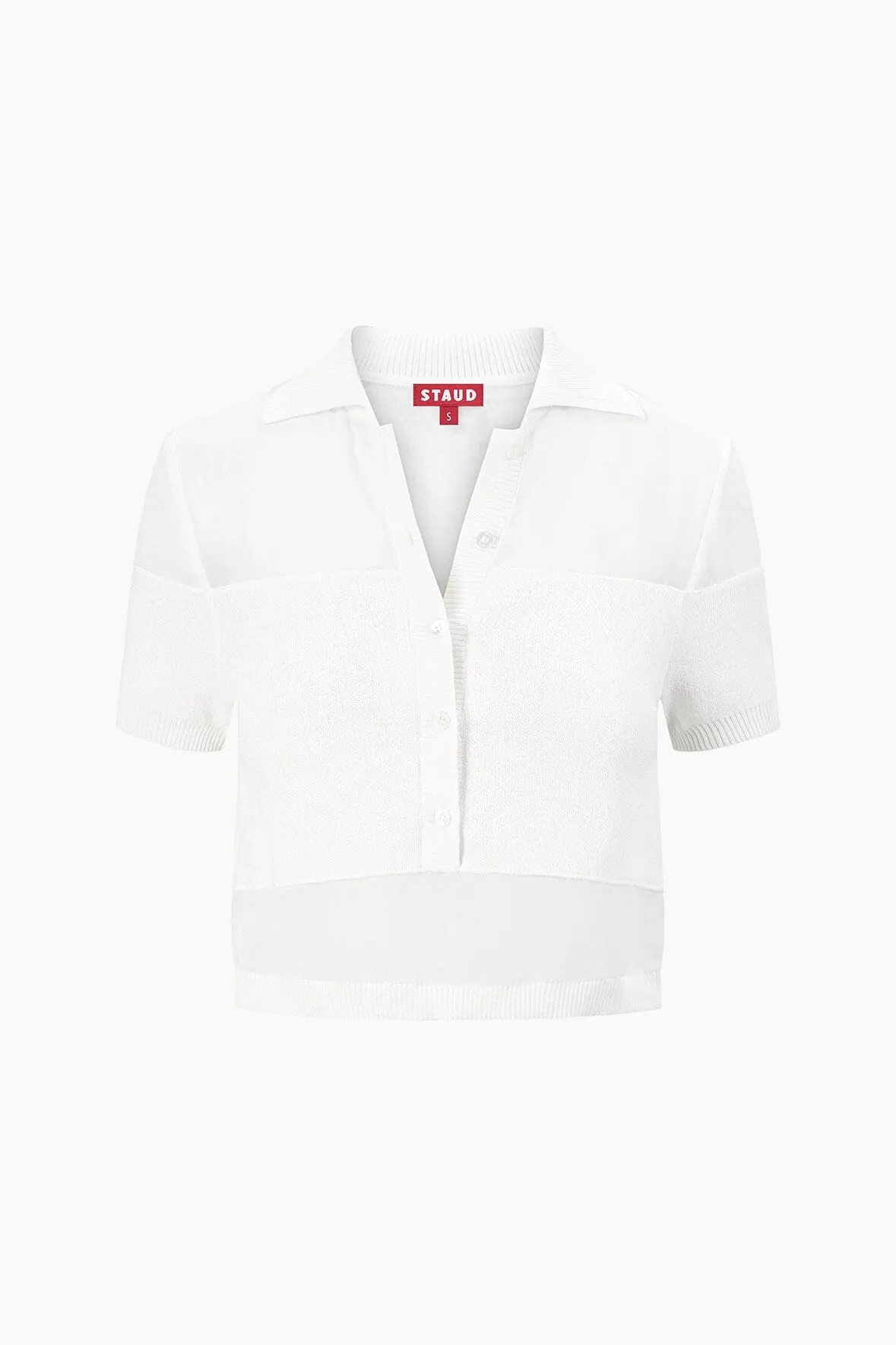 QUAINT TOP | WHITE sold by STAUD product image thumbnail 4