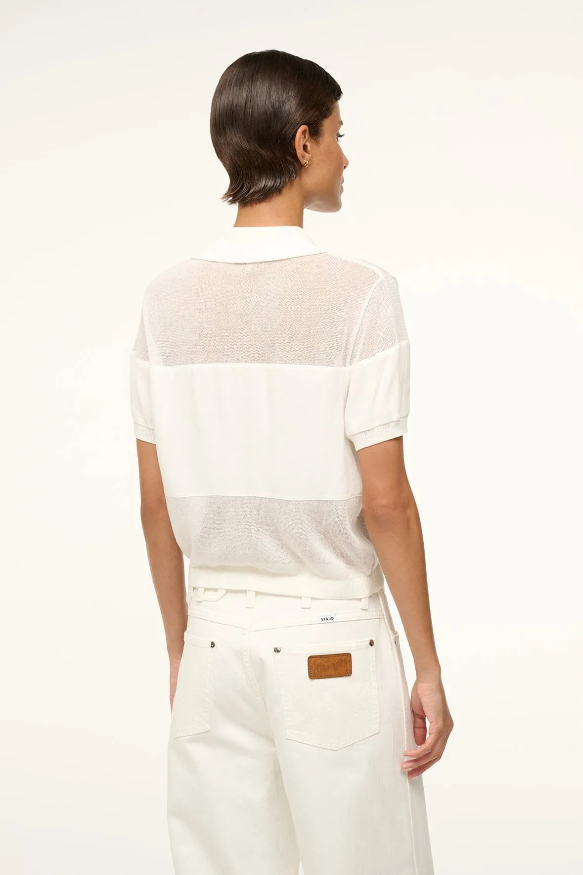 QUAINT TOP | WHITE sold by STAUD product image thumbnail 3