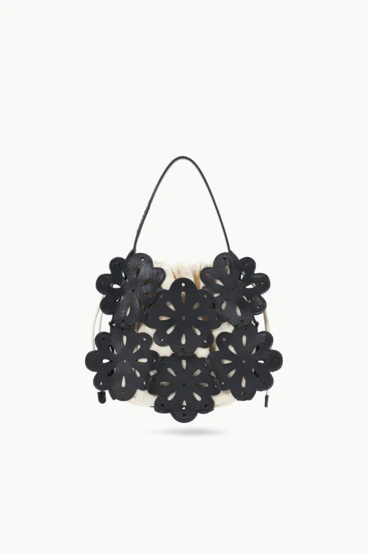 FLORA BASKET BAG | BLACK sold by STAUD