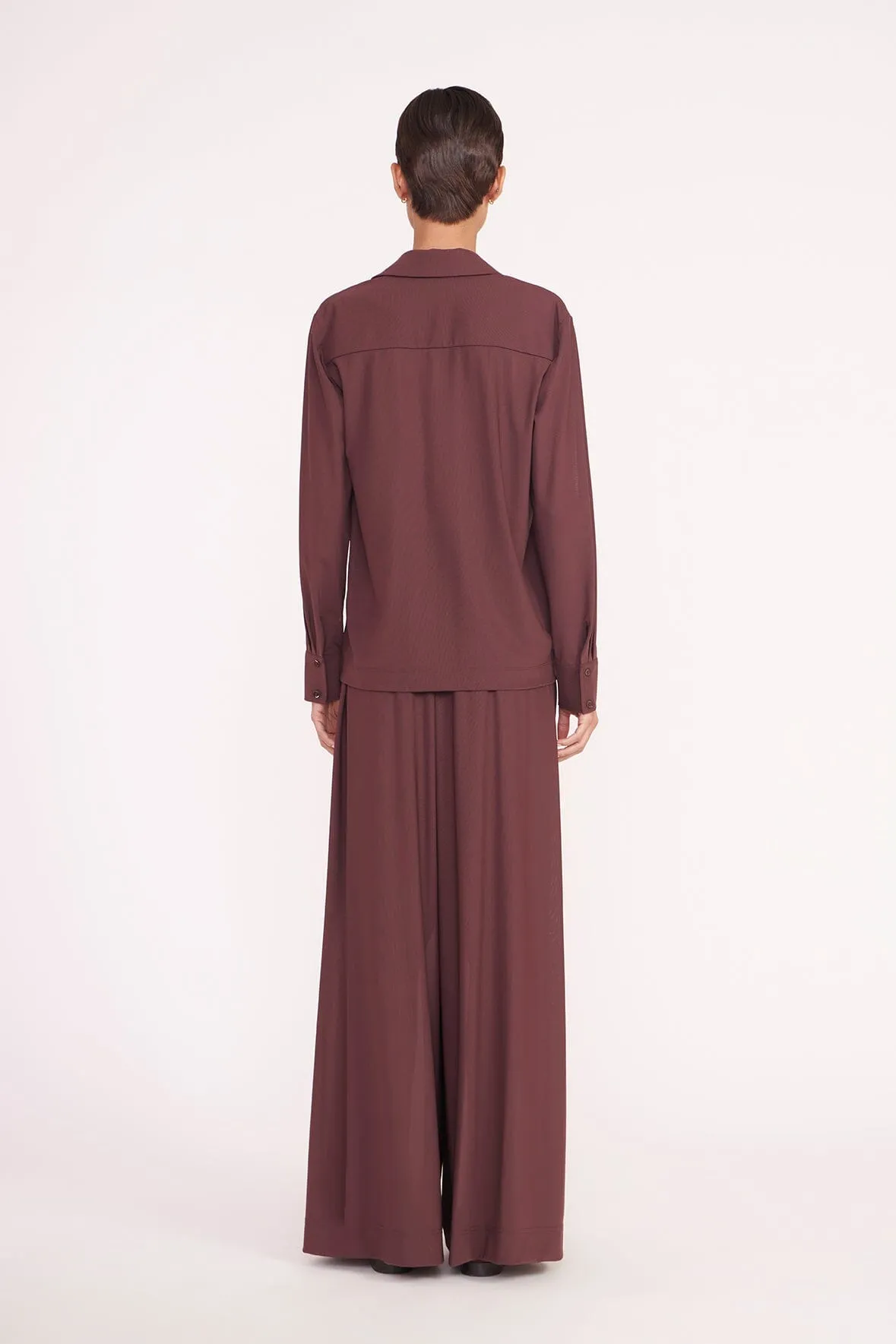 MIRIAM COVERUP TOP | BARK sold by STAUD product image thumbnail 4