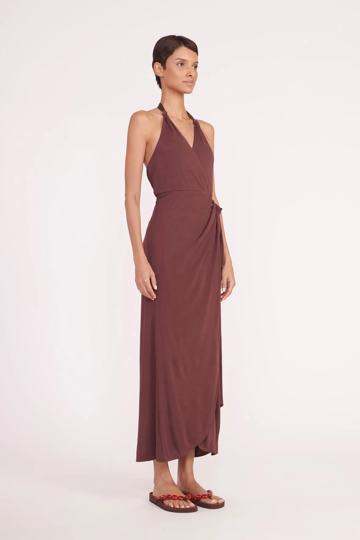 REAGAN DRESS | BARK sold by STAUD product image thumbnail 4