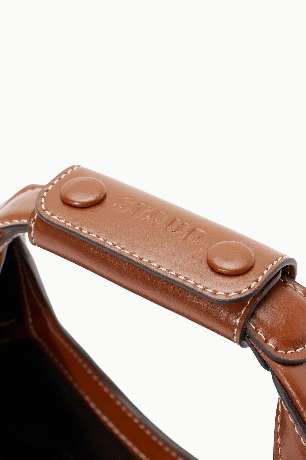 CUSTOM MINI MOON BAG | TAN sold by STAUD product image thumbnail 4