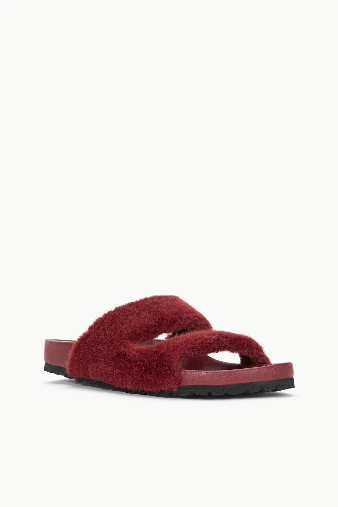 CYPRUS FAUX FUR SLIDE | PINOT sold by STAUD product image thumbnail 5