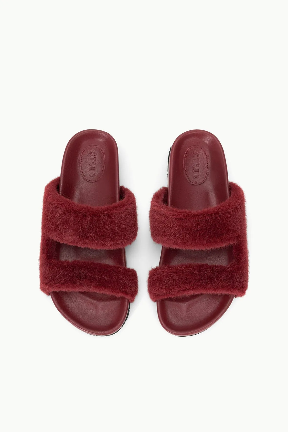 CYPRUS FAUX FUR SLIDE | PINOT sold by STAUD product image thumbnail 3
