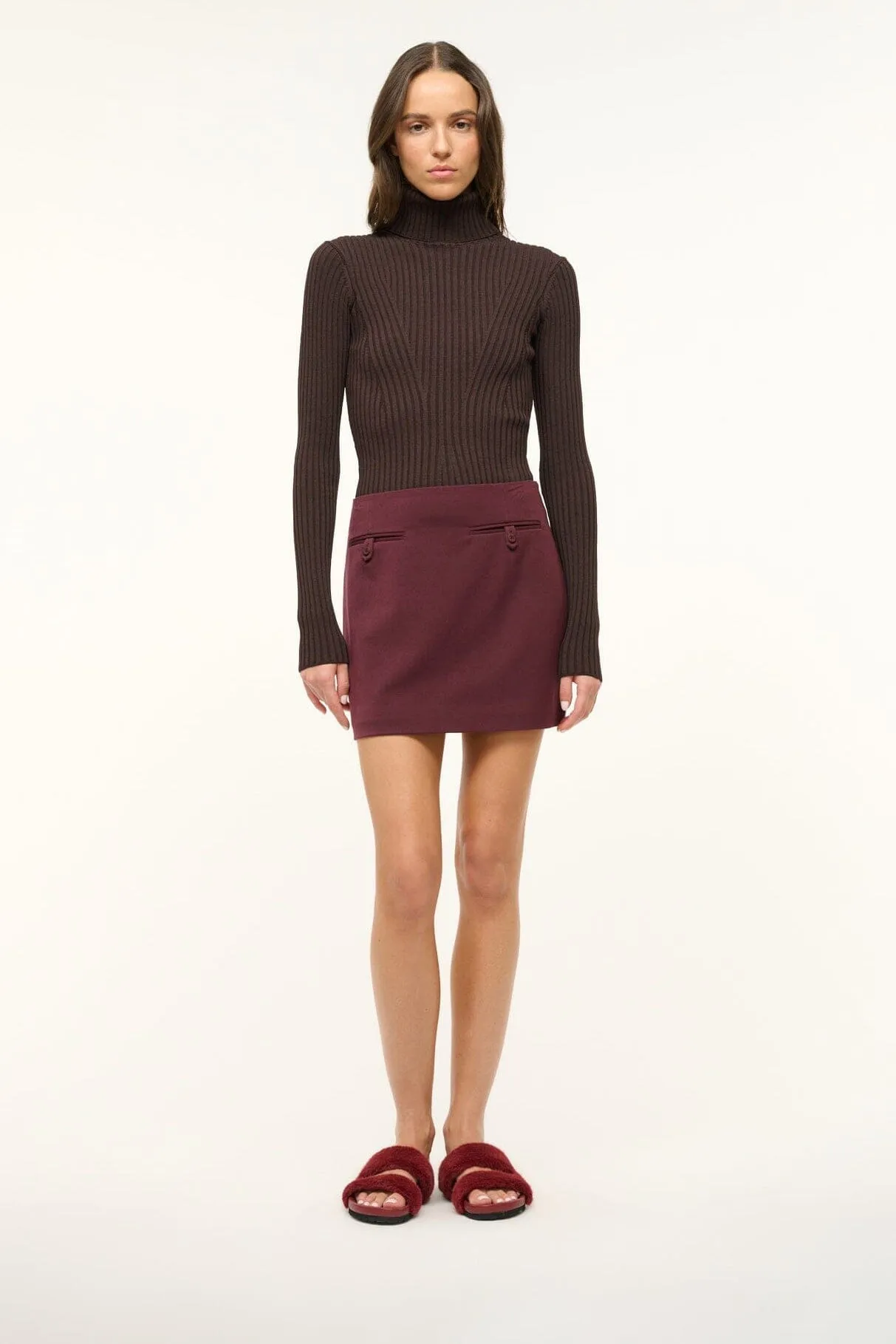 CYPRUS FAUX FUR SLIDE | PINOT sold by STAUD product image thumbnail 2