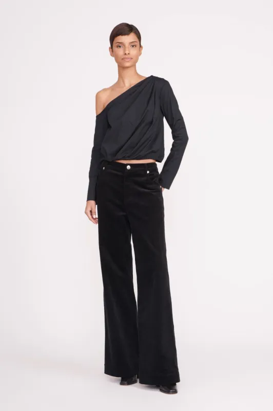 ANIKA TOP | BLACK sold by STAUD