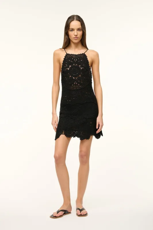 MINI WHIMSY DRESS | BLACK sold by STAUD