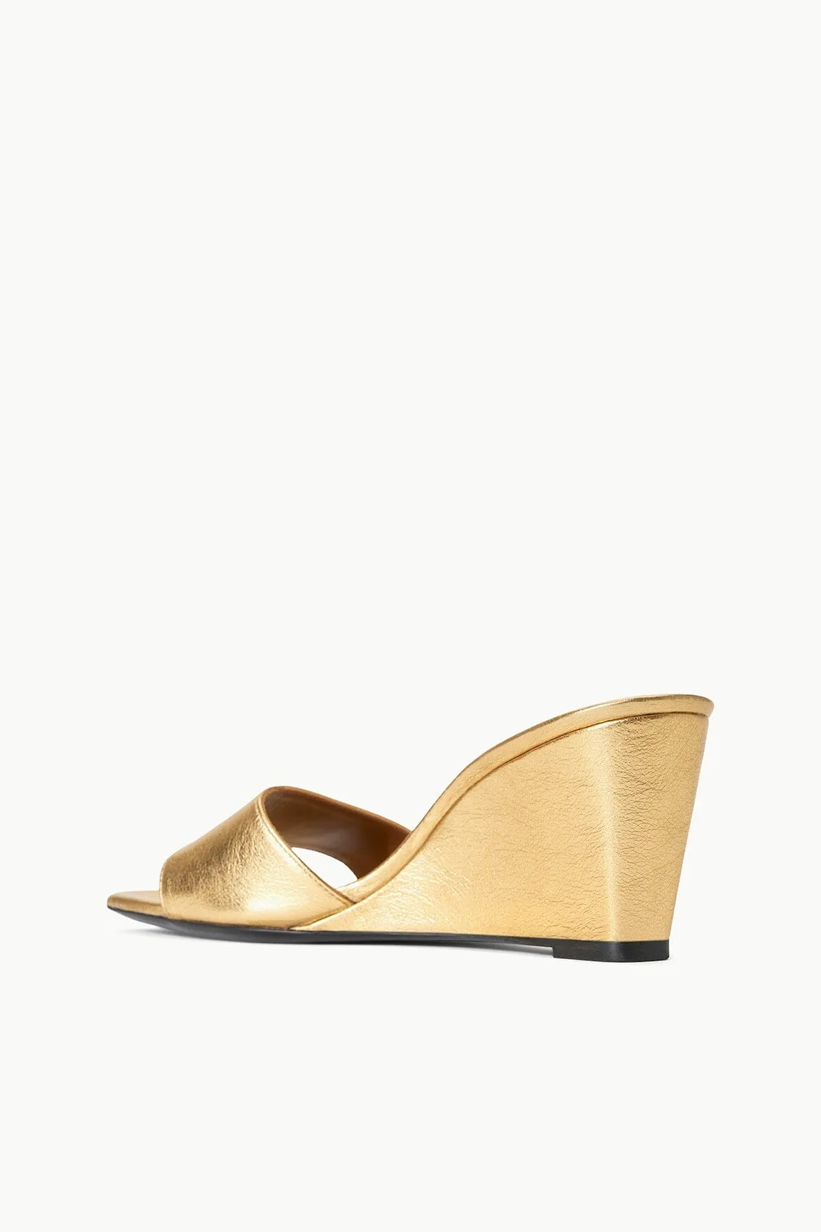 BILLIE WEDGE | GOLD sold by STAUD product image thumbnail 4