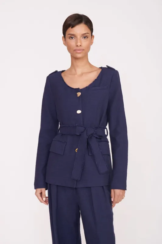 CHARLES BLAZER | NAVY sold by STAUD