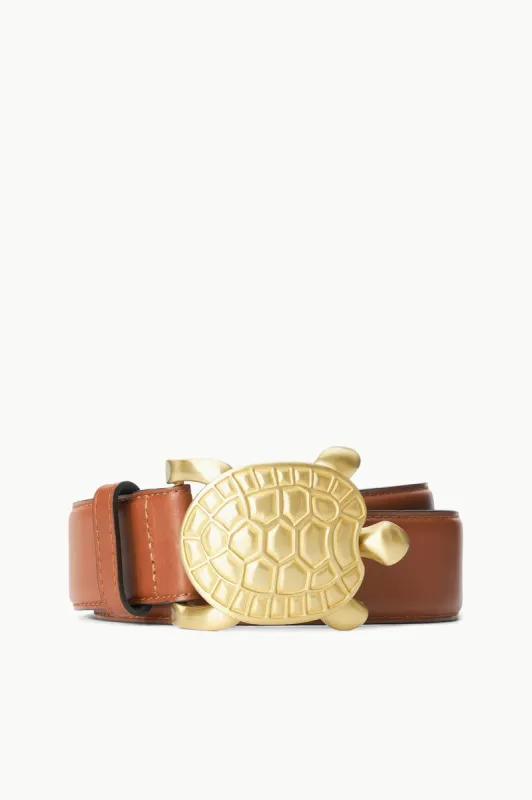 TURTLE BELT | TAN sold by STAUD