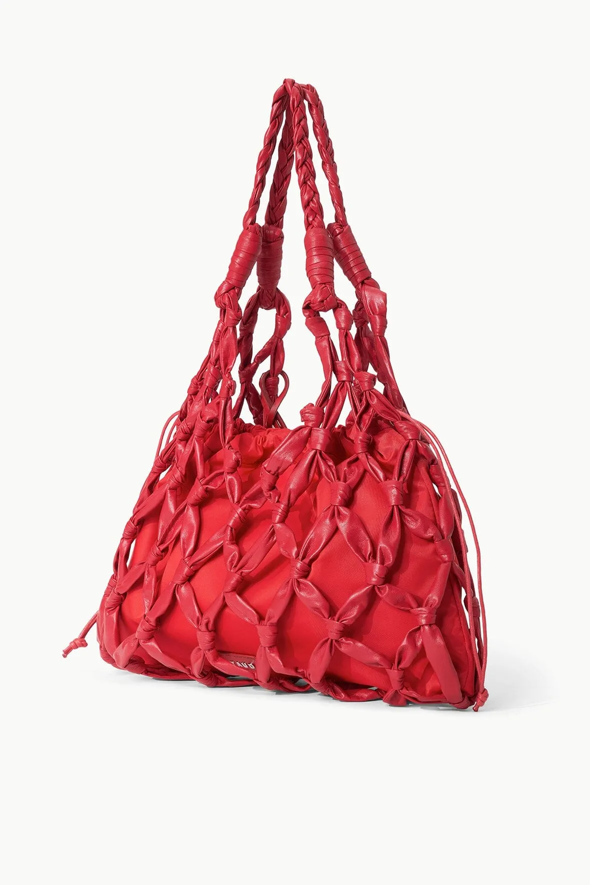 ★TOUT Y EST★ Belted Shoulder Bag Red Bean LM5422FRB img51597_src.webp