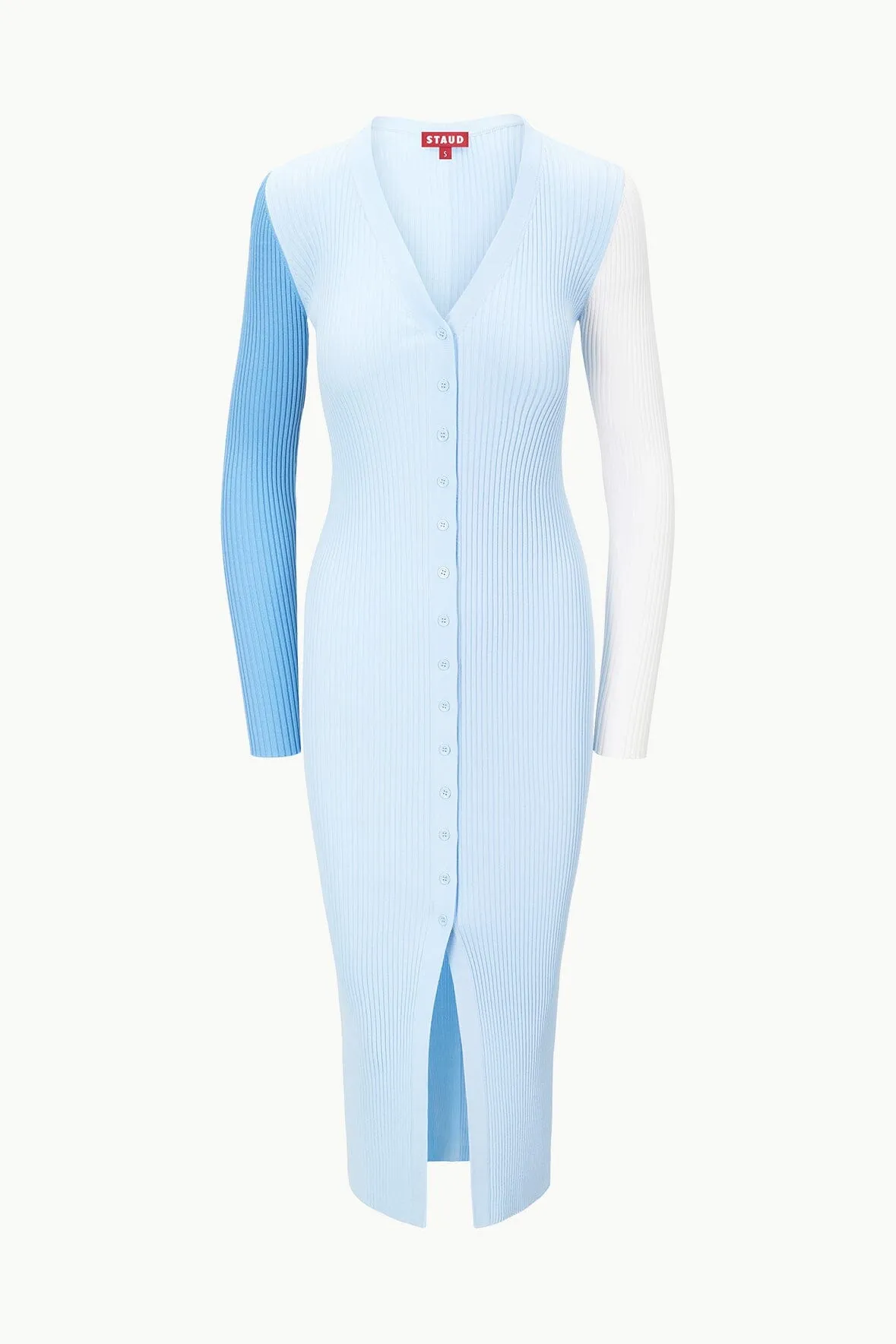 SHOKO SWEATER | PERIWINKLE MULTI sold by STAUD product image thumbnail 5