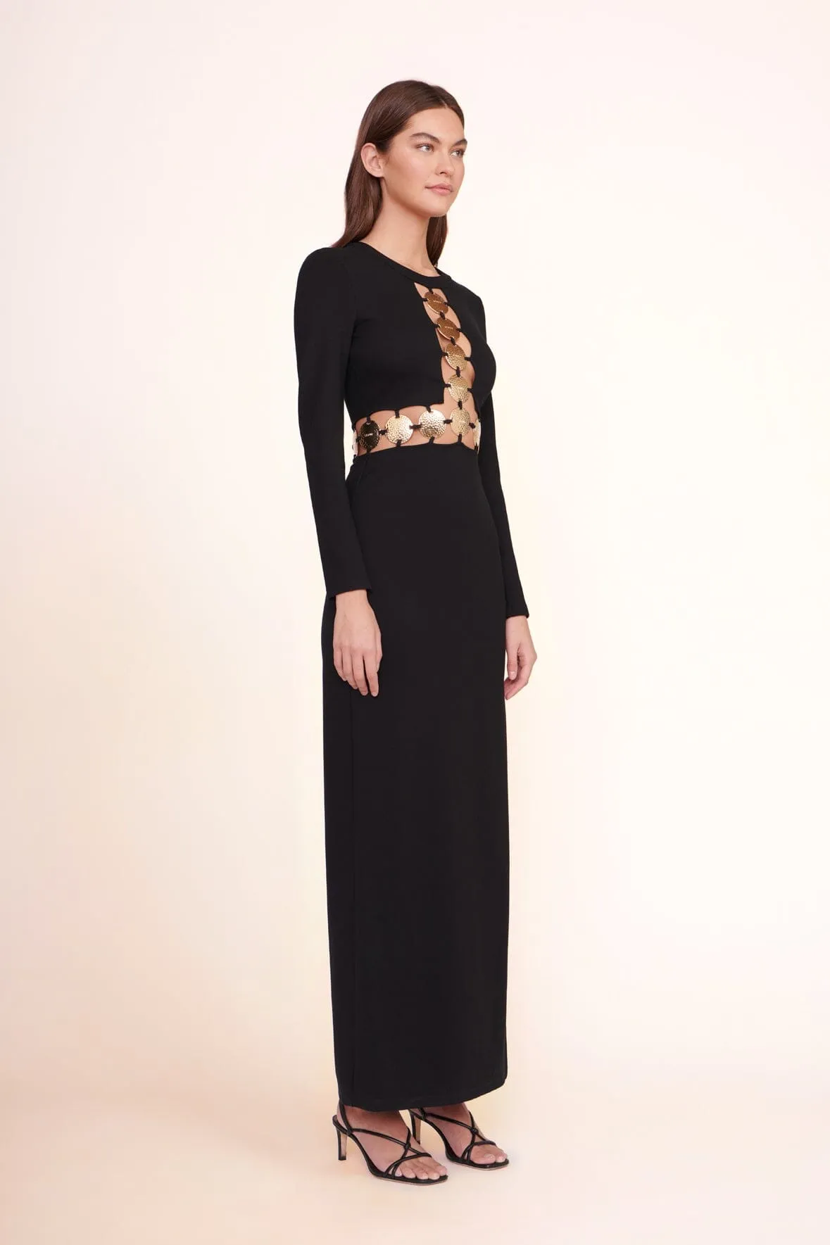 DELPHINE DRESS | BLACK sold by STAUD product image thumbnail 2