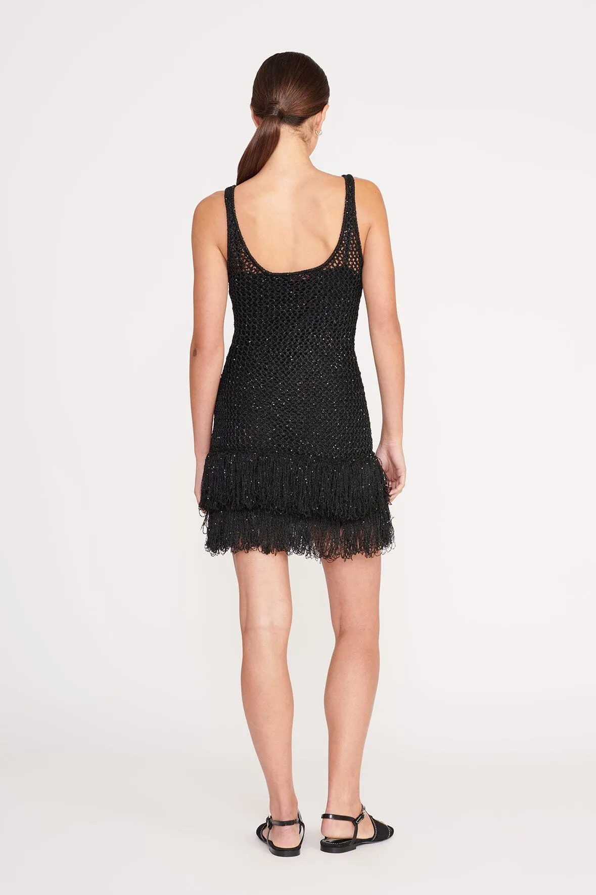 NOVA DRESS | BLACK sold by STAUD product image thumbnail 4