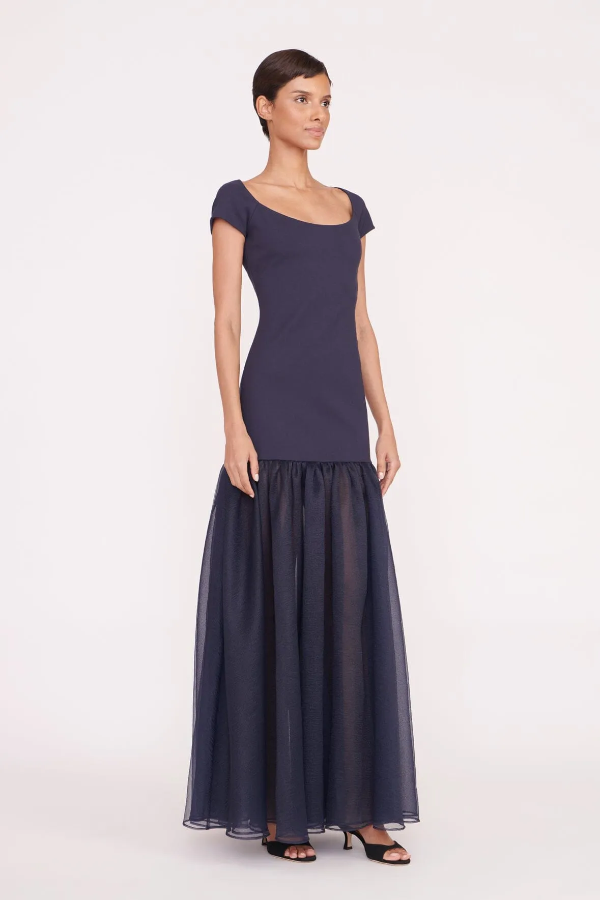 JOSEPH DRESS | NAVY sold by STAUD product image thumbnail 2