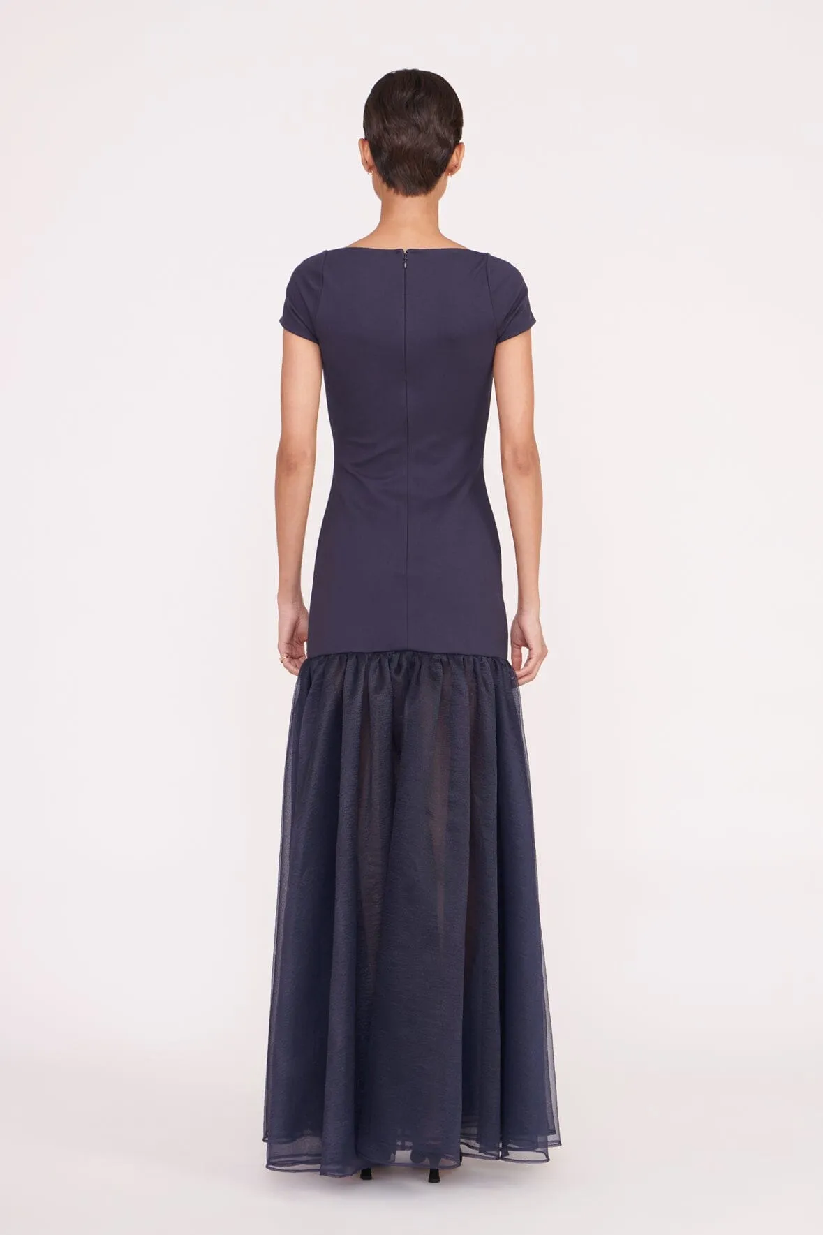 JOSEPH DRESS | NAVY sold by STAUD product image thumbnail 4