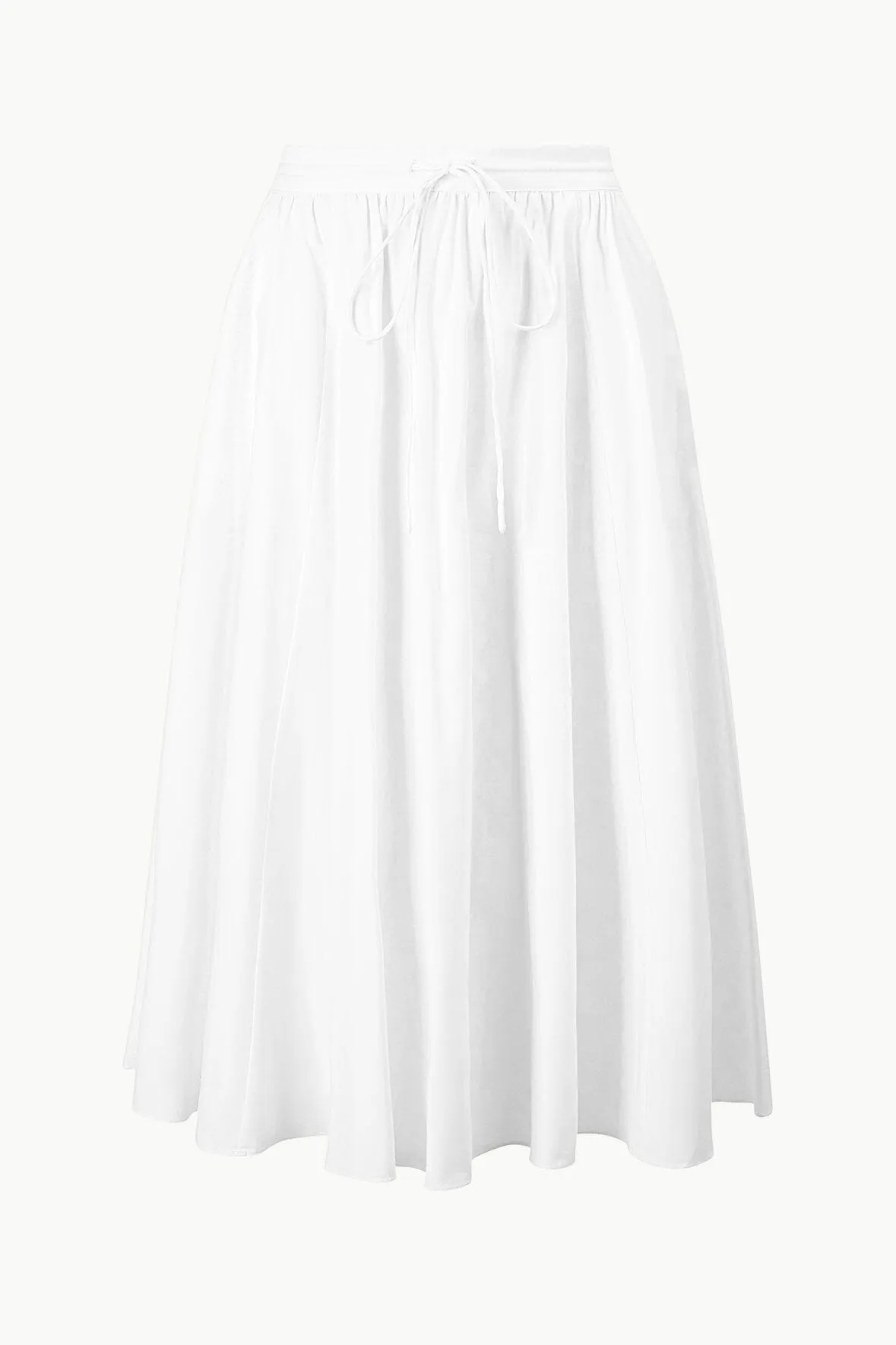 EDEN SKIRT | WHITE sold by STAUD product image thumbnail 5