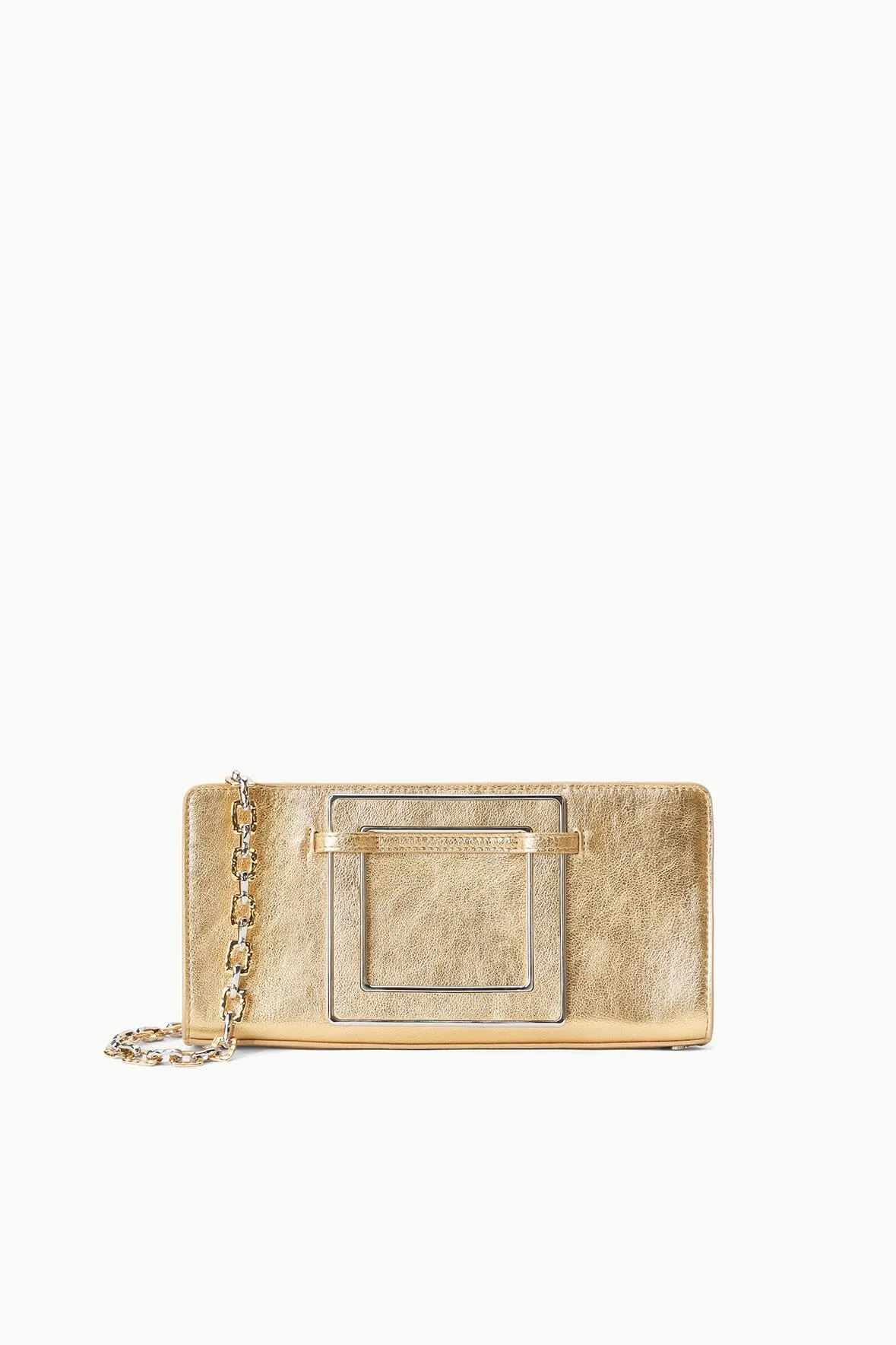 SHIRLEY CONVERTIBLE CLUTCH | GOLD sold by STAUD product image thumbnail 5