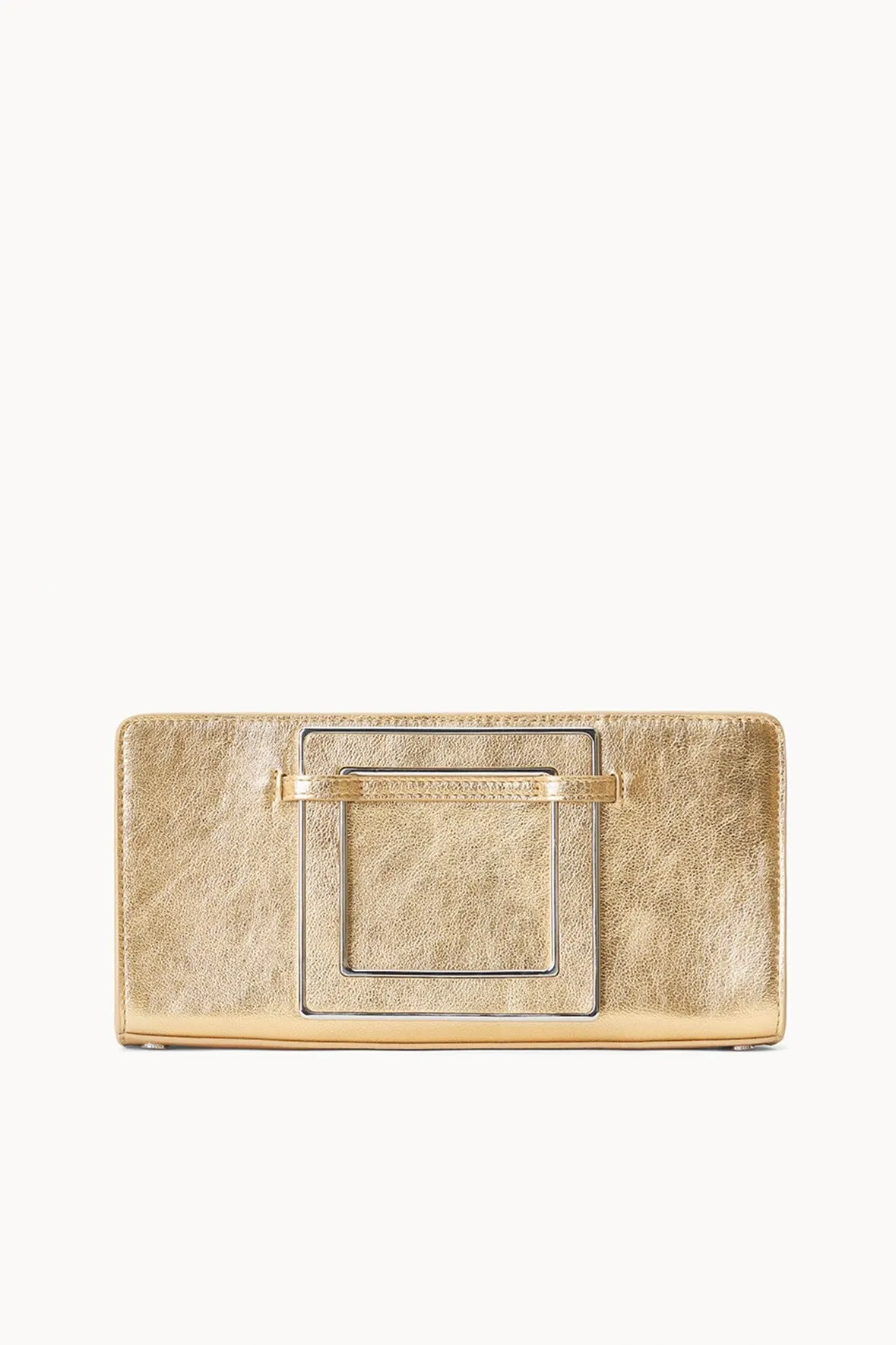 SHIRLEY CONVERTIBLE CLUTCH | GOLD sold by STAUD