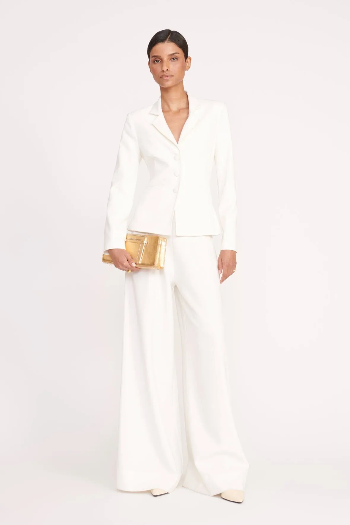 SHIRLEY CONVERTIBLE CLUTCH | GOLD sold by STAUD product image thumbnail 2