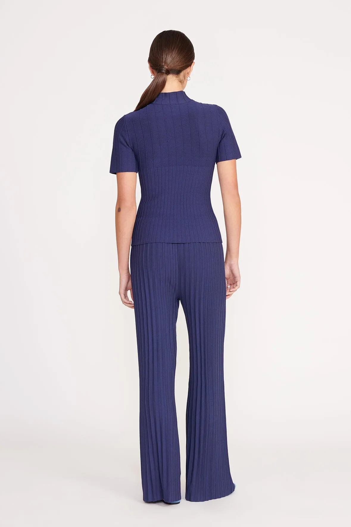 LUPIN PANT | NAVY sold by STAUD product image thumbnail 3