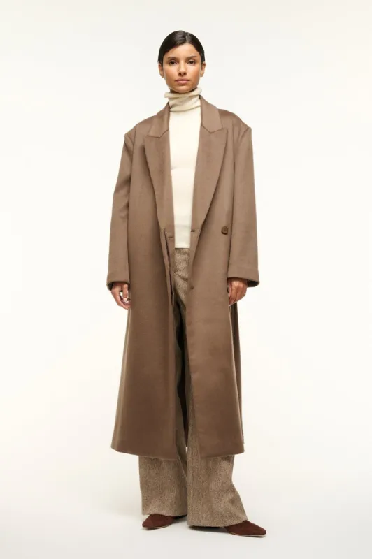 SERGE COAT | DEEP TAUPE sold by STAUD