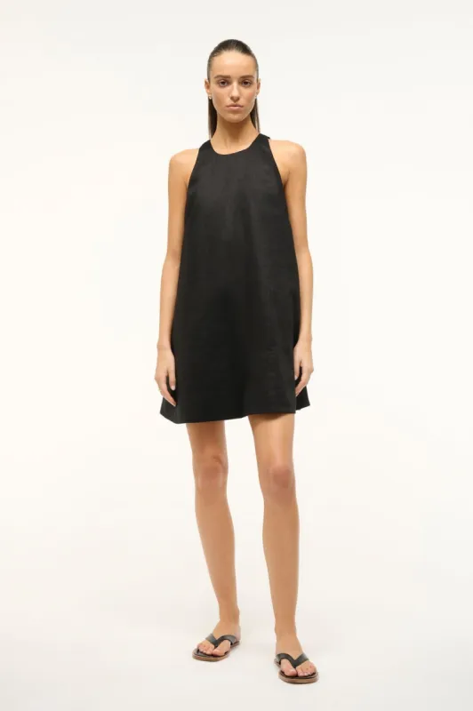SERAFINA DRESS | BLACK sold by STAUD