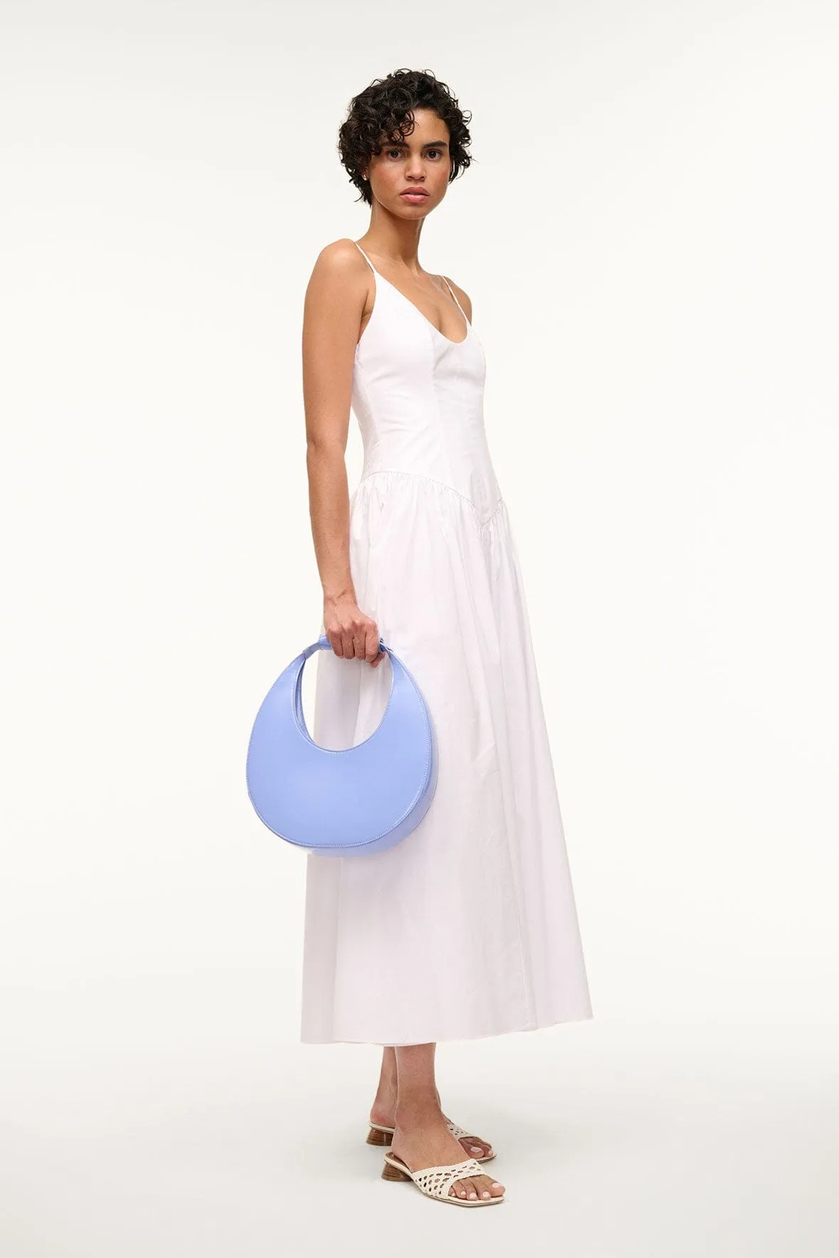 DENA DRESS | WHITE sold by STAUD product image thumbnail 3