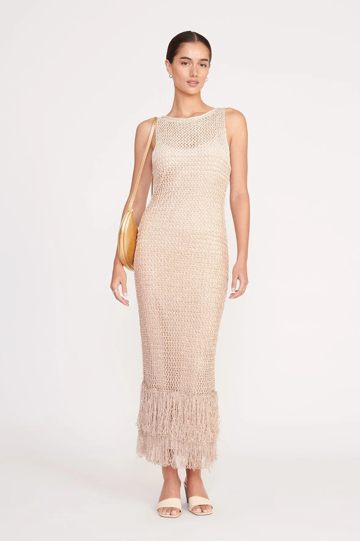 WALKER CROSSBODY BAG | GOLD sold by STAUD product image thumbnail 2