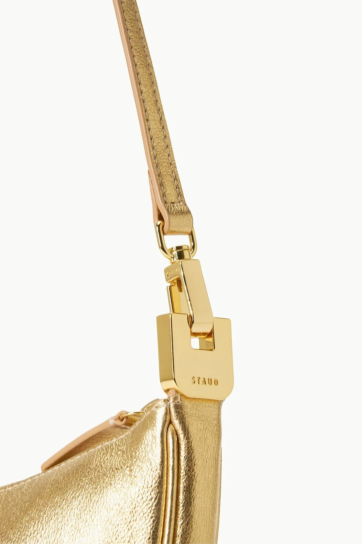 WALKER CROSSBODY BAG | GOLD sold by STAUD product image thumbnail 4