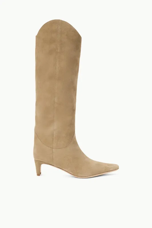 WESTERN WALLY BOOT | DUNE SUEDE sold by STAUD