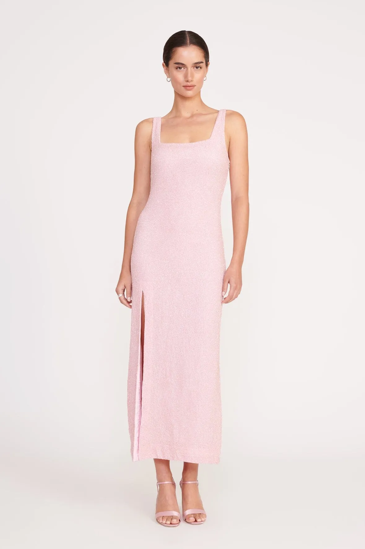 MIDI LE SABLE DRESS | CHERRY BLOSSOM sold by STAUD product image thumbnail 5