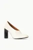 FLORENTINE PUMP | CREAM BLACK sold by STAUD