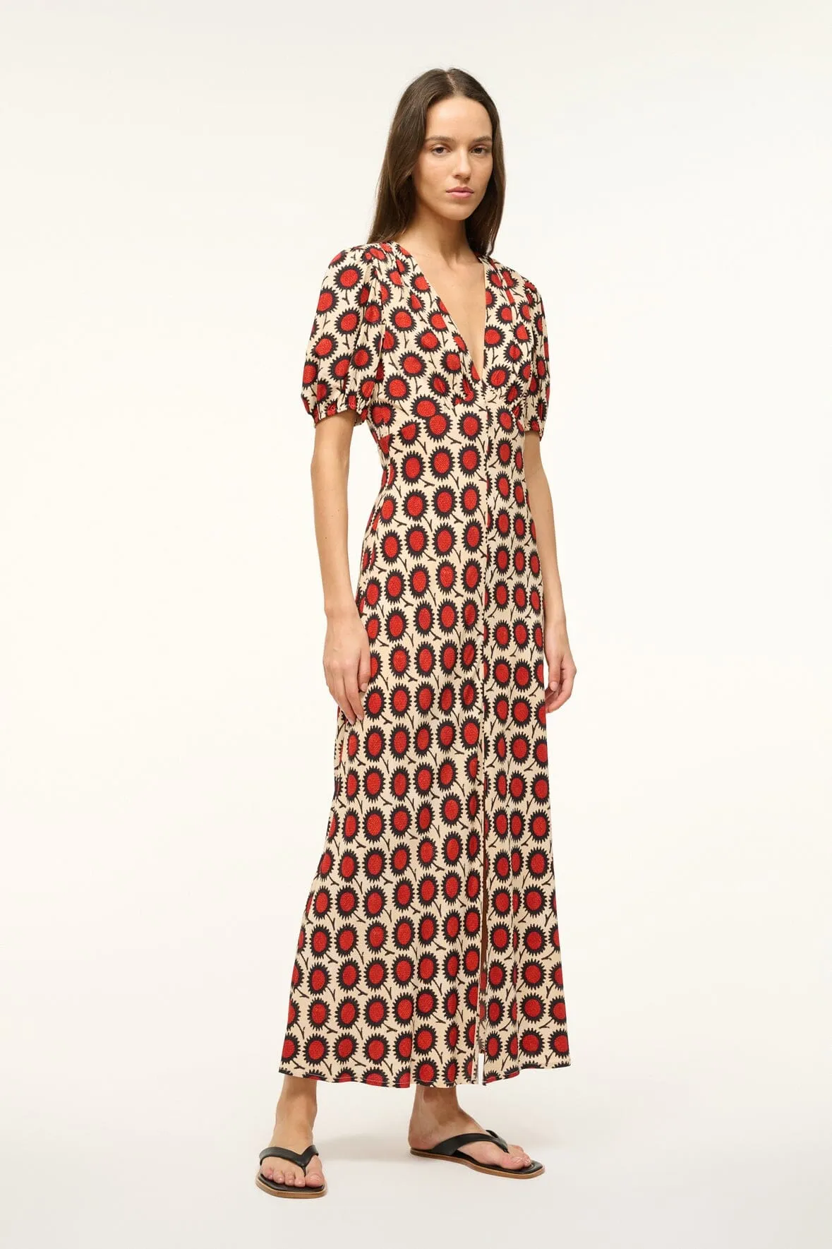 VAUGHN DRESS | SUNFLOWER sold by STAUD product image thumbnail 2