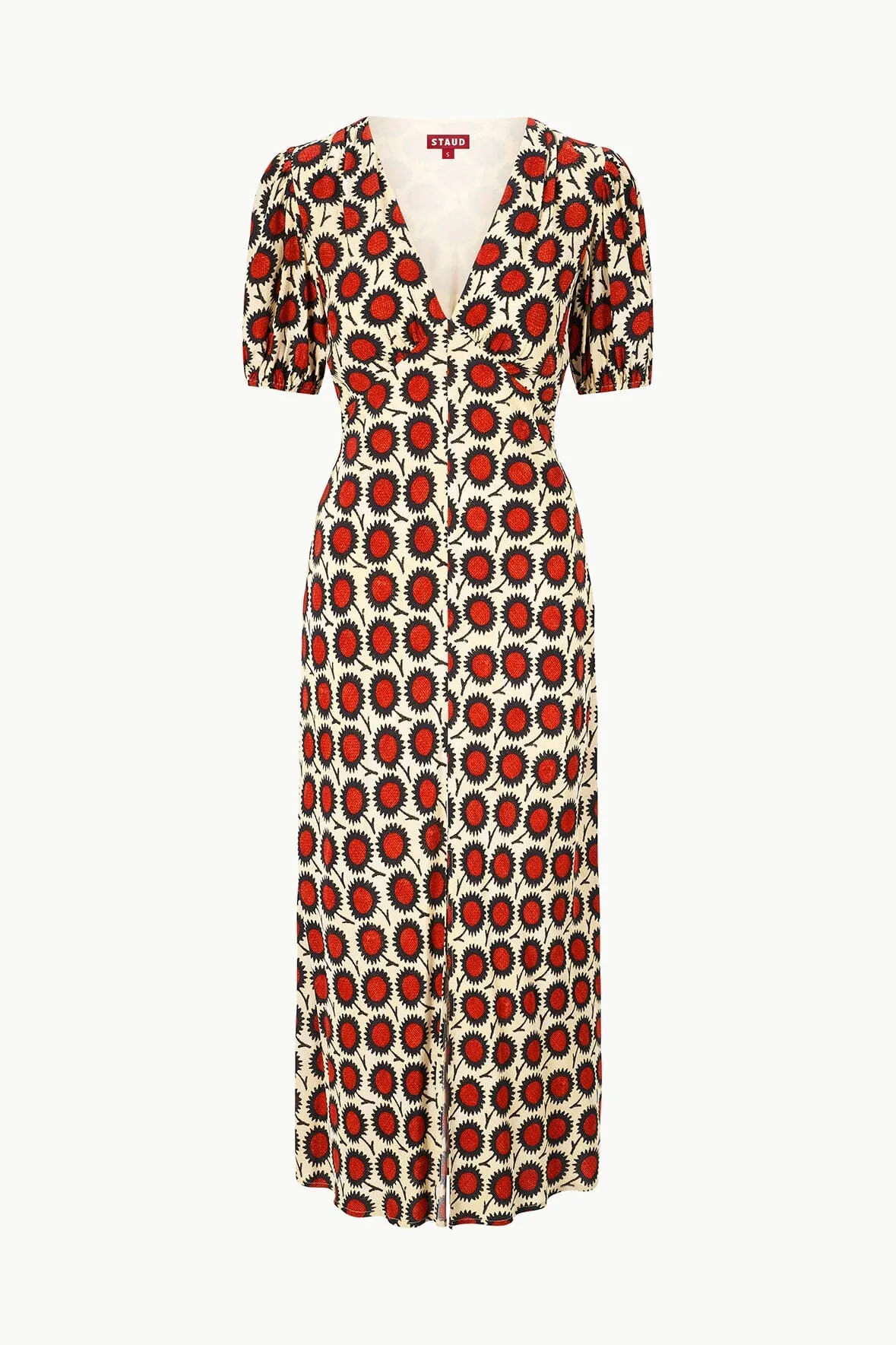 VAUGHN DRESS | SUNFLOWER sold by STAUD product image thumbnail 5