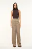 PRINCE HERRINGBONE PANT | MOCHA sold by STAUD