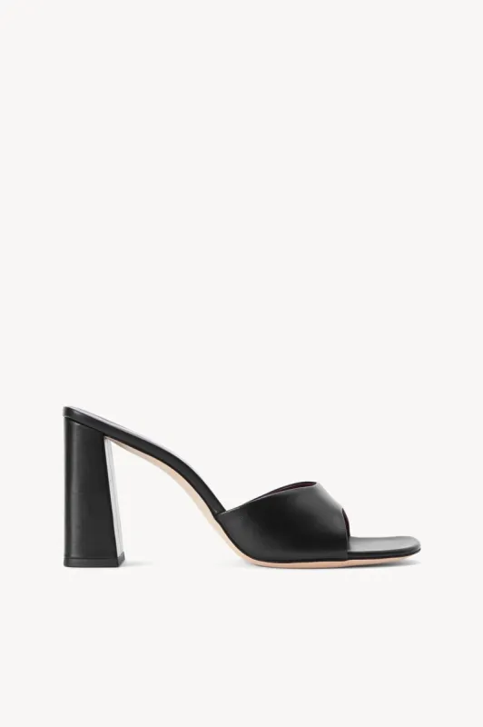 SLOANE HEEL | BLACK sold by STAUD