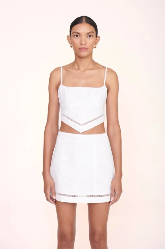 LOYALTY TOP | WHITE sold by STAUD