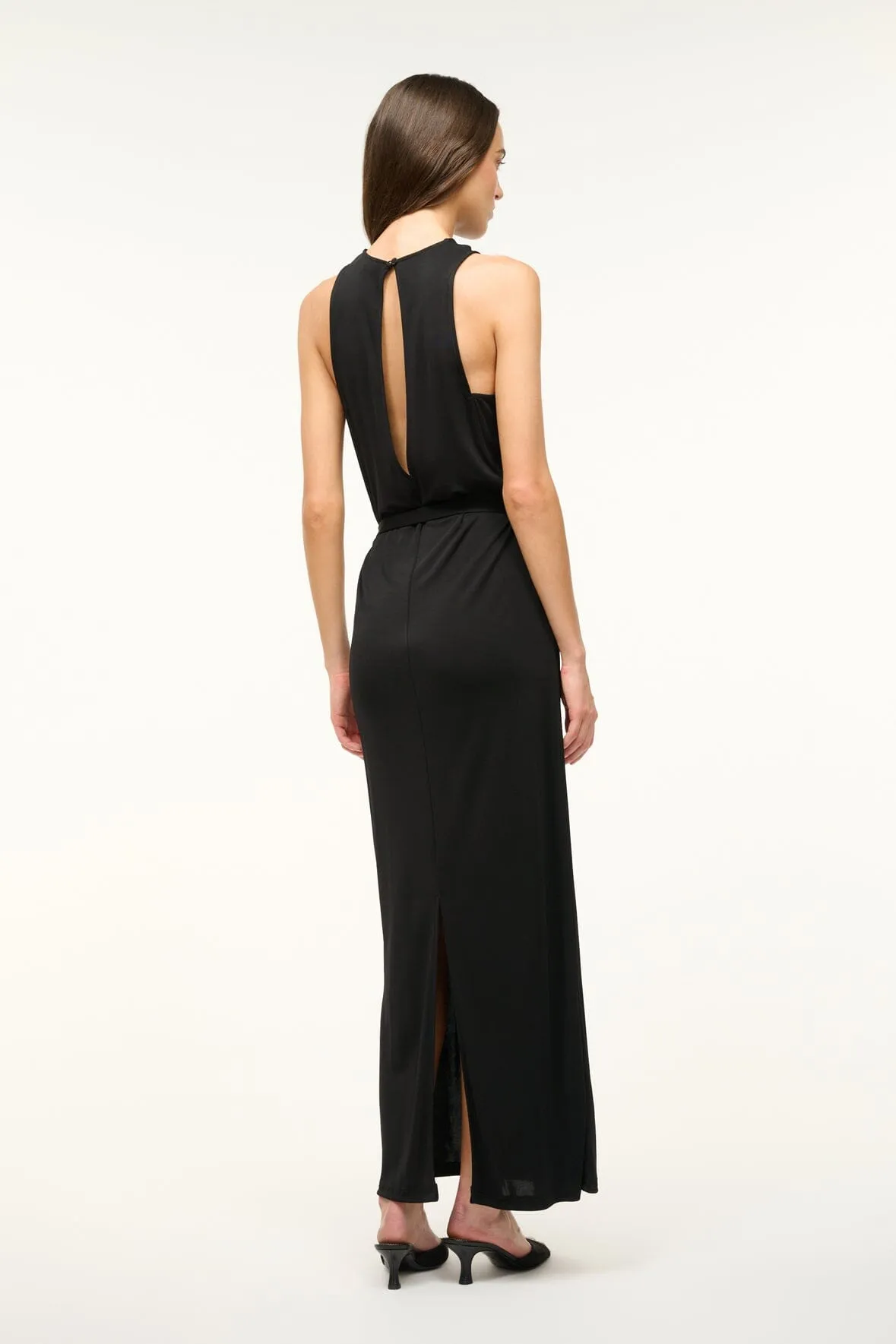 BRANDY DRESS | BLACK sold by STAUD product image thumbnail 4
