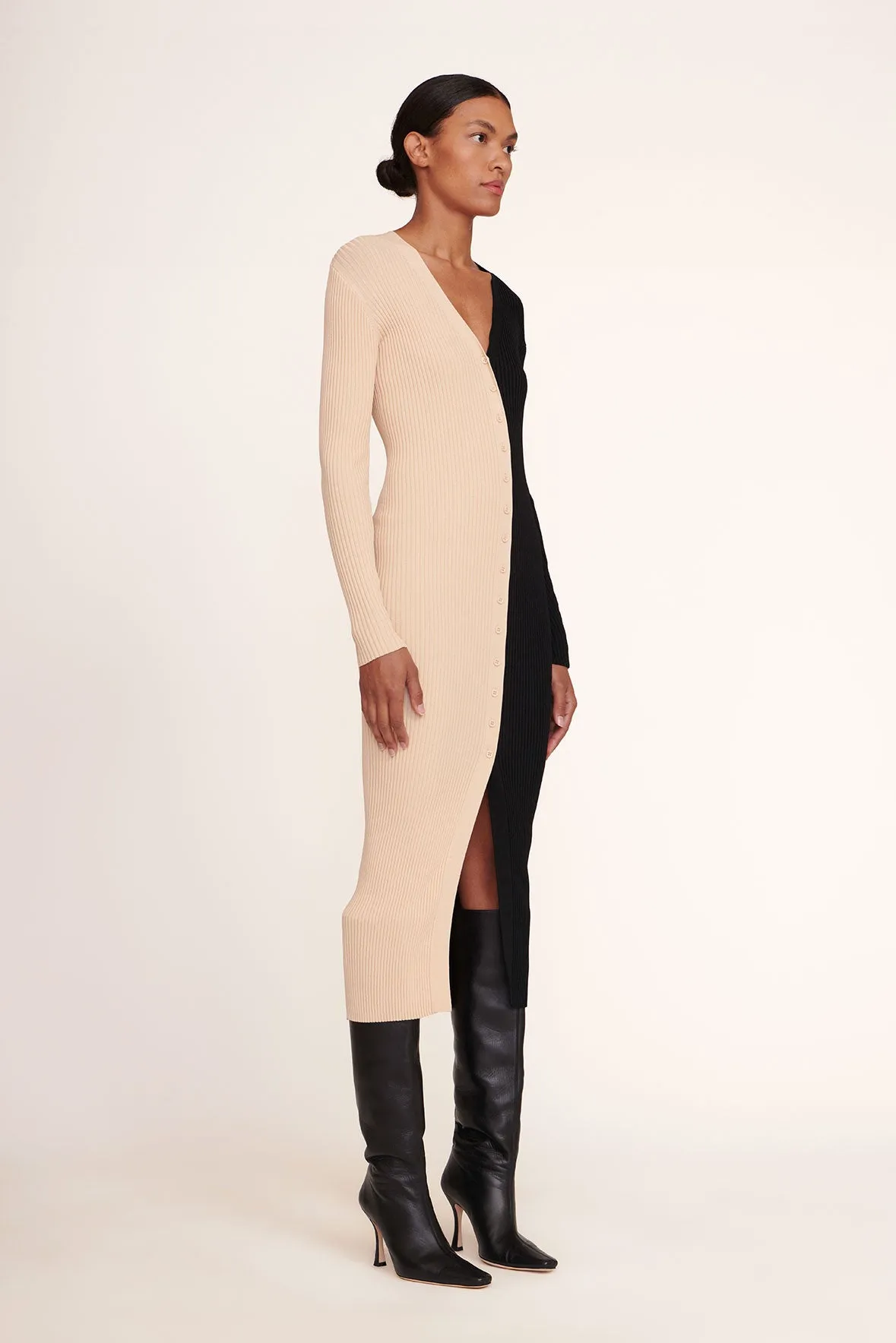 SHOKO SWEATER | BUFF BLACK sold by STAUD product image thumbnail 3