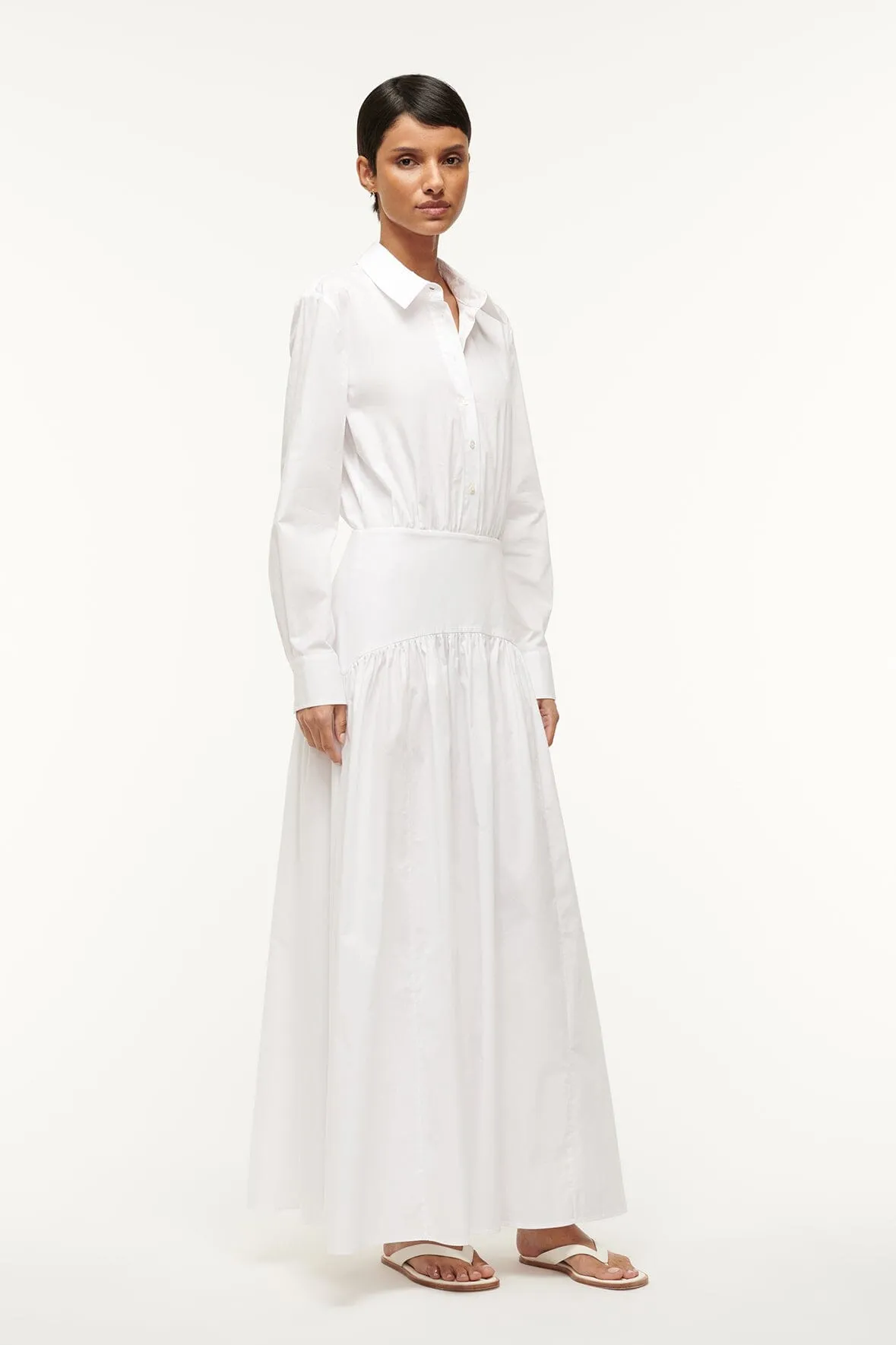 ROCCO DRESS | WHITE sold by STAUD product image thumbnail 2