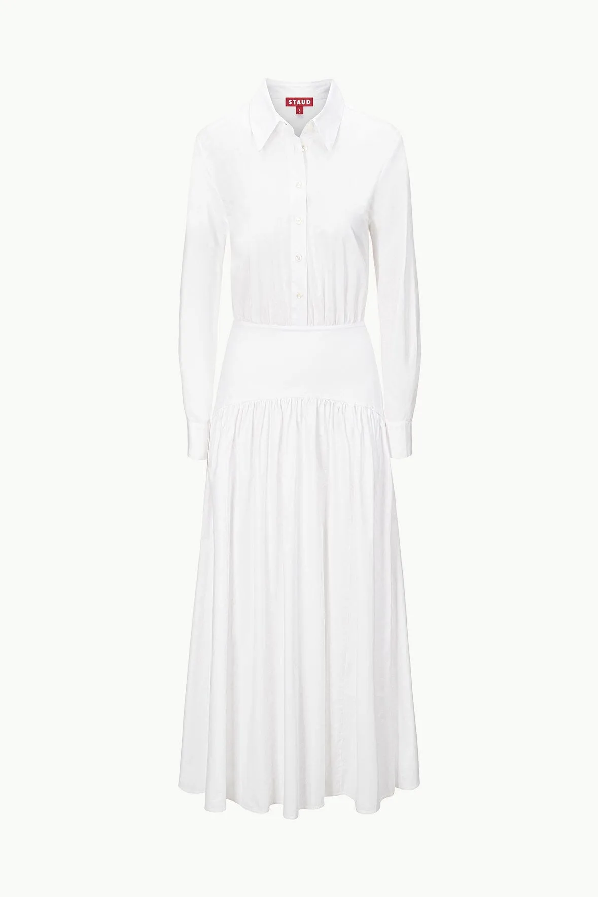 ROCCO DRESS | WHITE sold by STAUD product image thumbnail 5