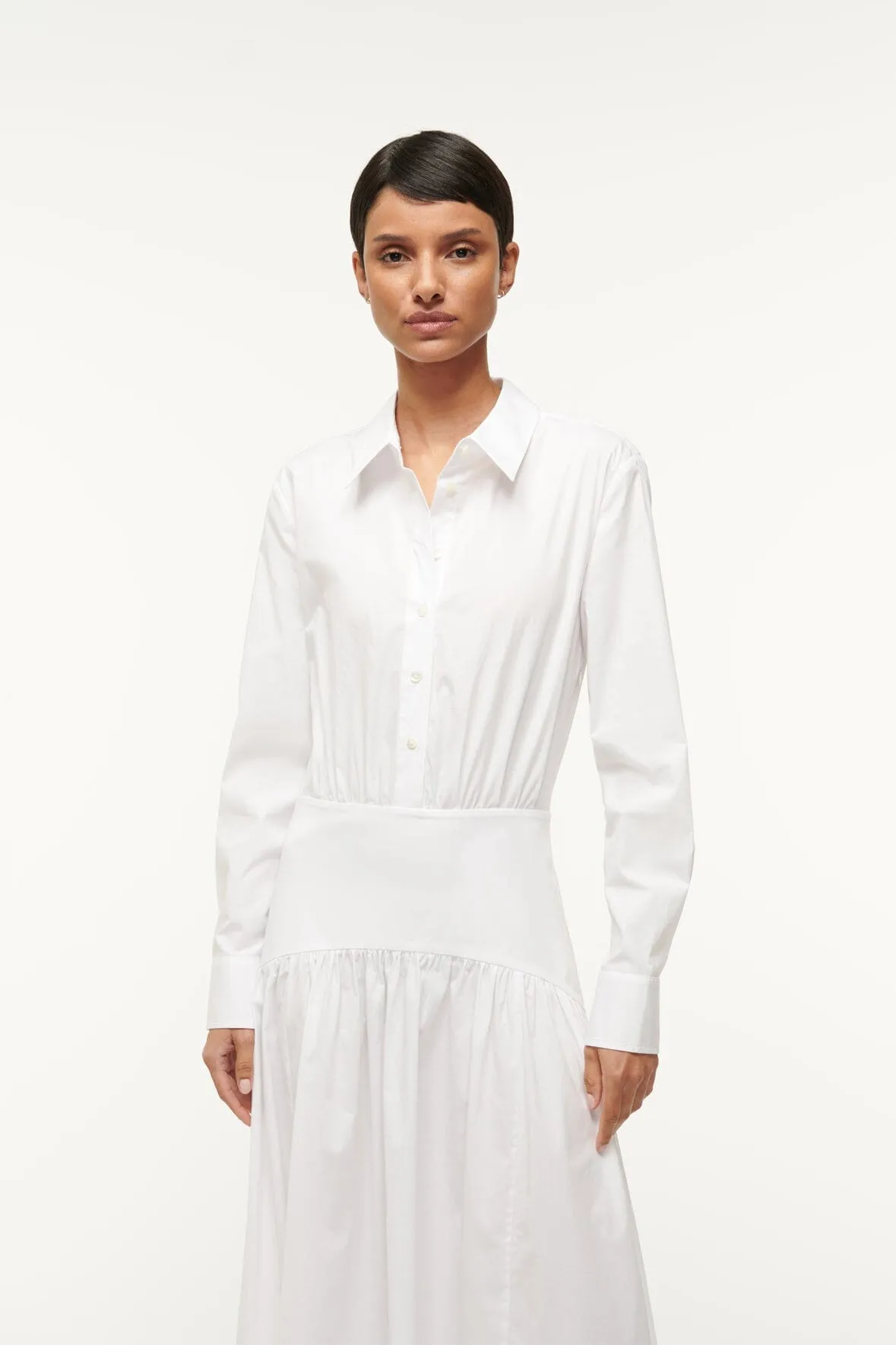 ROCCO DRESS | WHITE sold by STAUD product image thumbnail 4