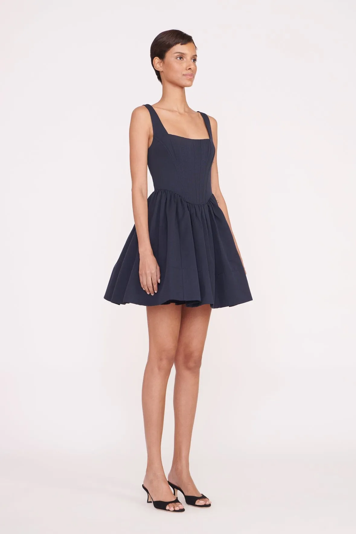 LANDSCAPE DRESS | NAVY sold by STAUD product image thumbnail 2