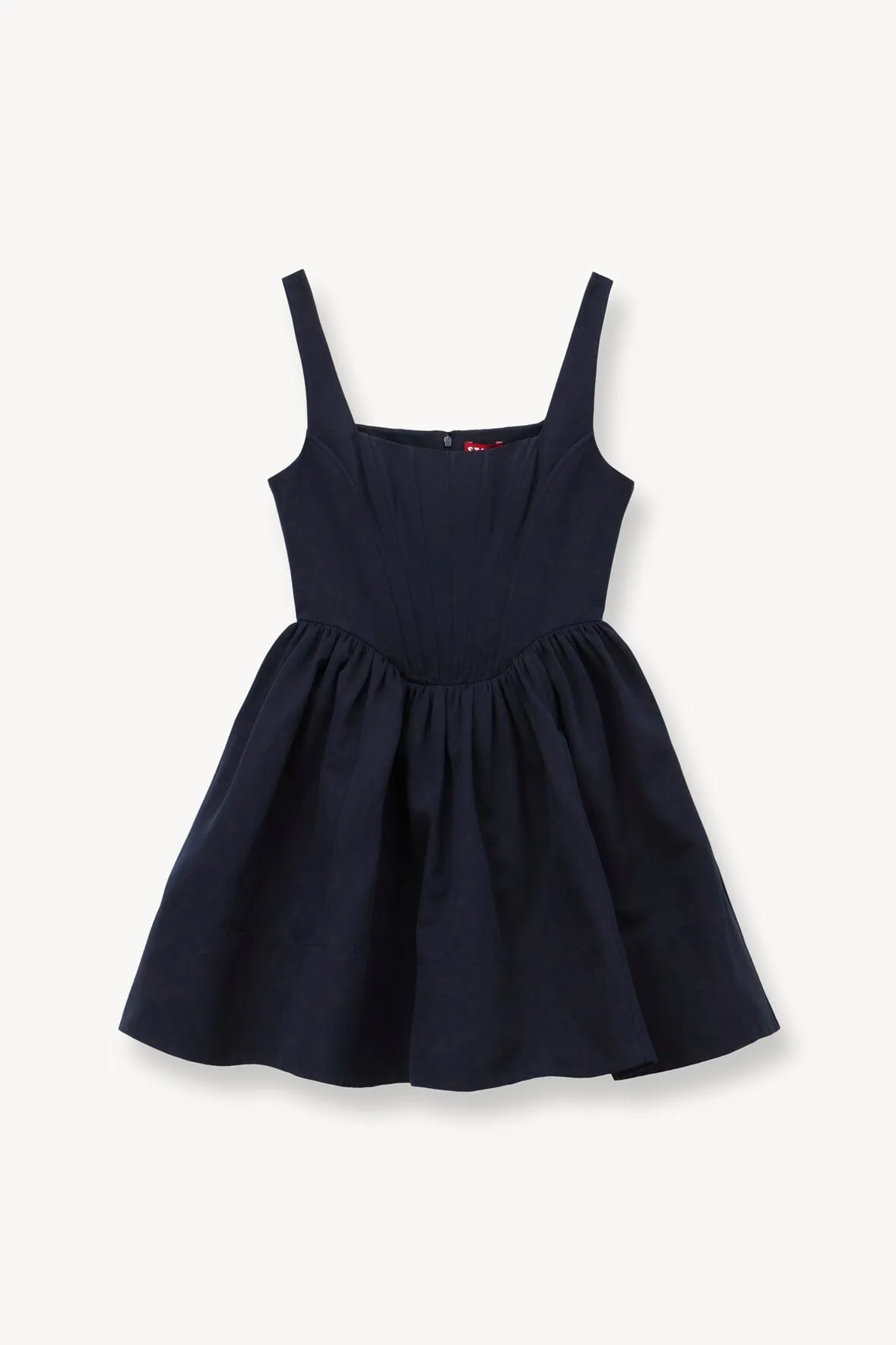 LANDSCAPE DRESS | NAVY sold by STAUD product image thumbnail 5